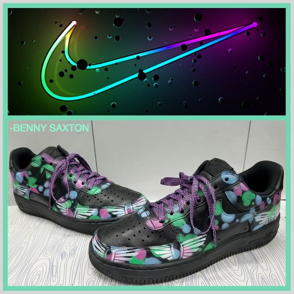 nike air force 1 airbrush